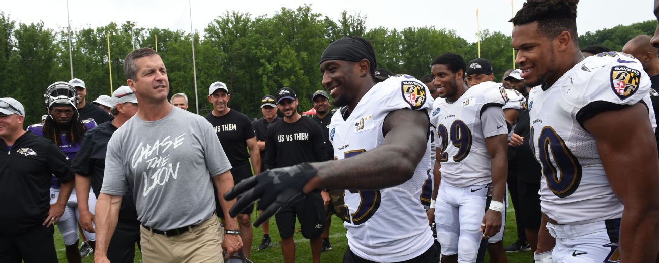John Harbaugh's T-shirt game is strong and motivating the Ravens