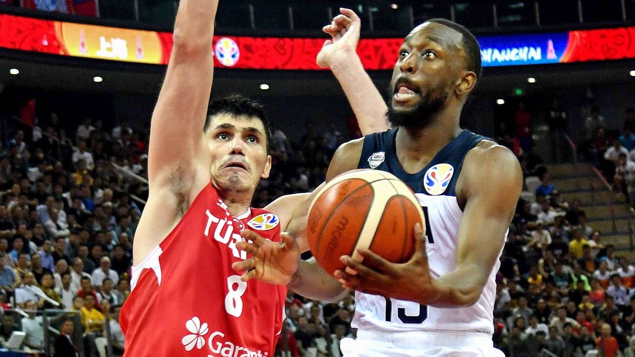 Klay Thompson Of USA Team In Action At FIBA World Cup Basketball