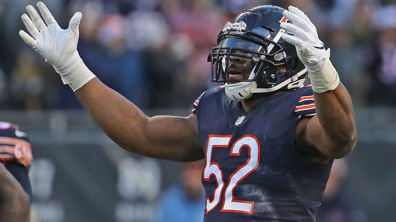 Chicago Bears reach agreement to trade for Khalil Mack from Oakland Raiders  - ESPN