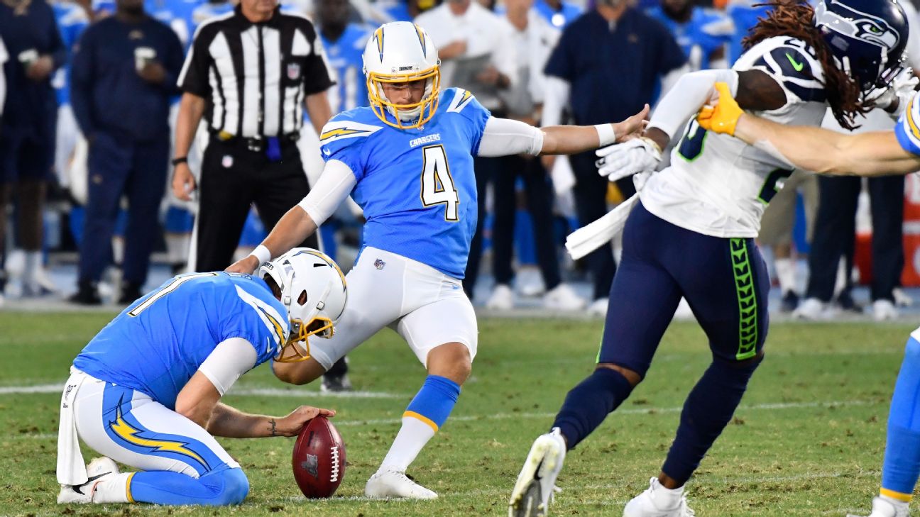 Badgley's FG on Final Play Propels Chargers Past Falcons