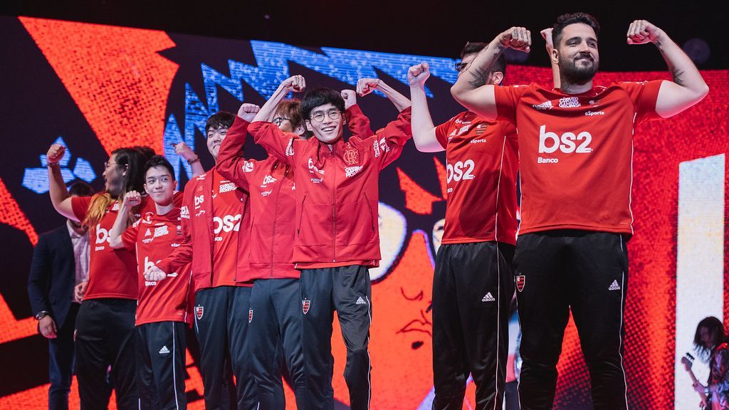 O Flamengo é campeão do CBLoL 2019