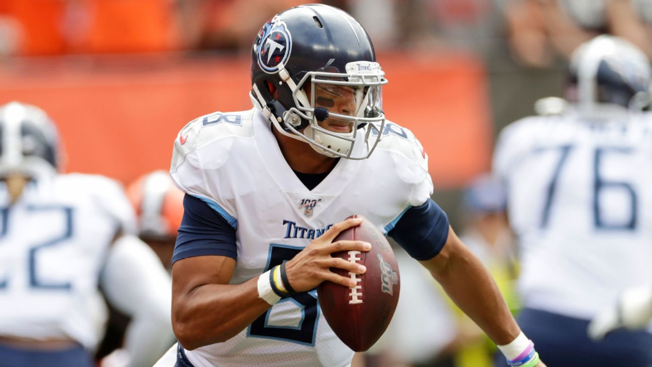 ESPN: Marcus Mariota Not Expected To Start Tonight For Titans