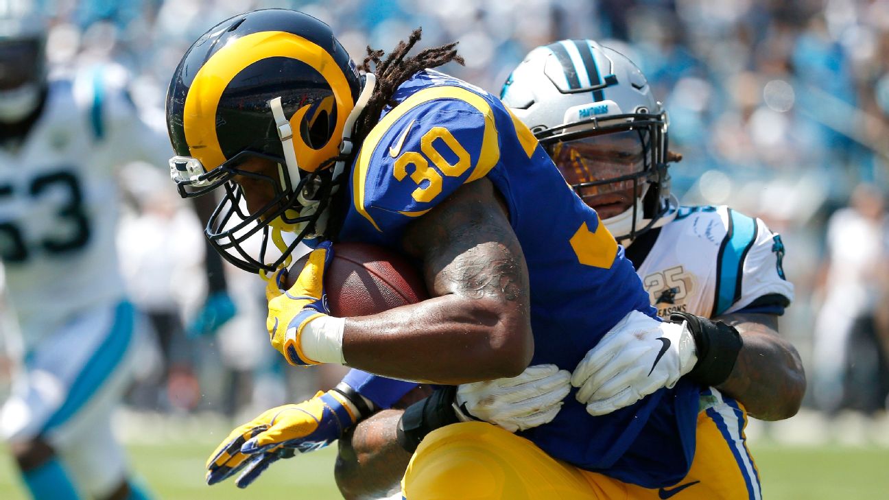 NFL on X: BREAKING: Rams release RB Todd Gurley.   / X