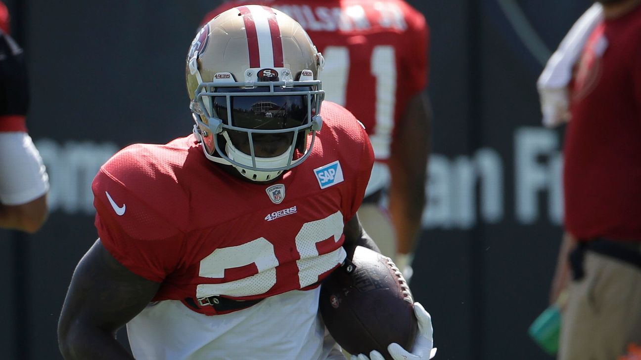 Will Tevin Coleman return and fill starting role for 49ers vs