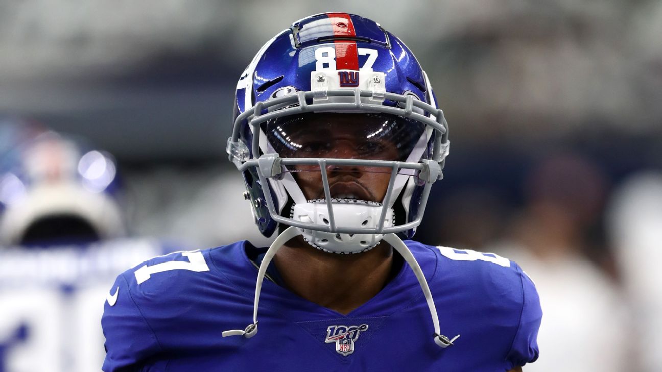 Giants re-signing WR Sterling Shepard to one-year contract for