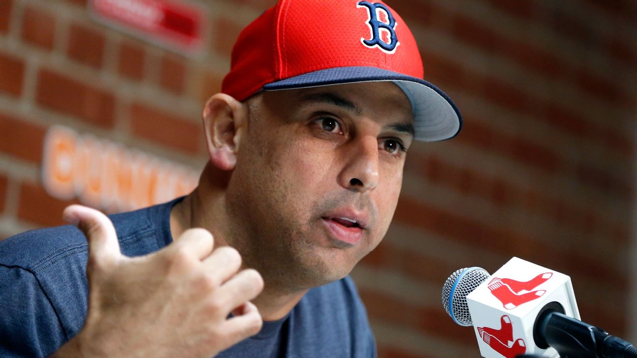 Boston Red Sox manager Alex Cora apologizes for scandal, says he served his  punishment - ESPN