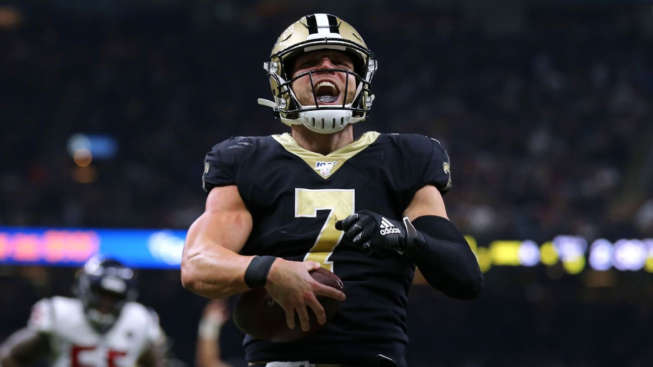 Saints agree to re-sign QB Taysom Hill to deal through 2021 - ESPN