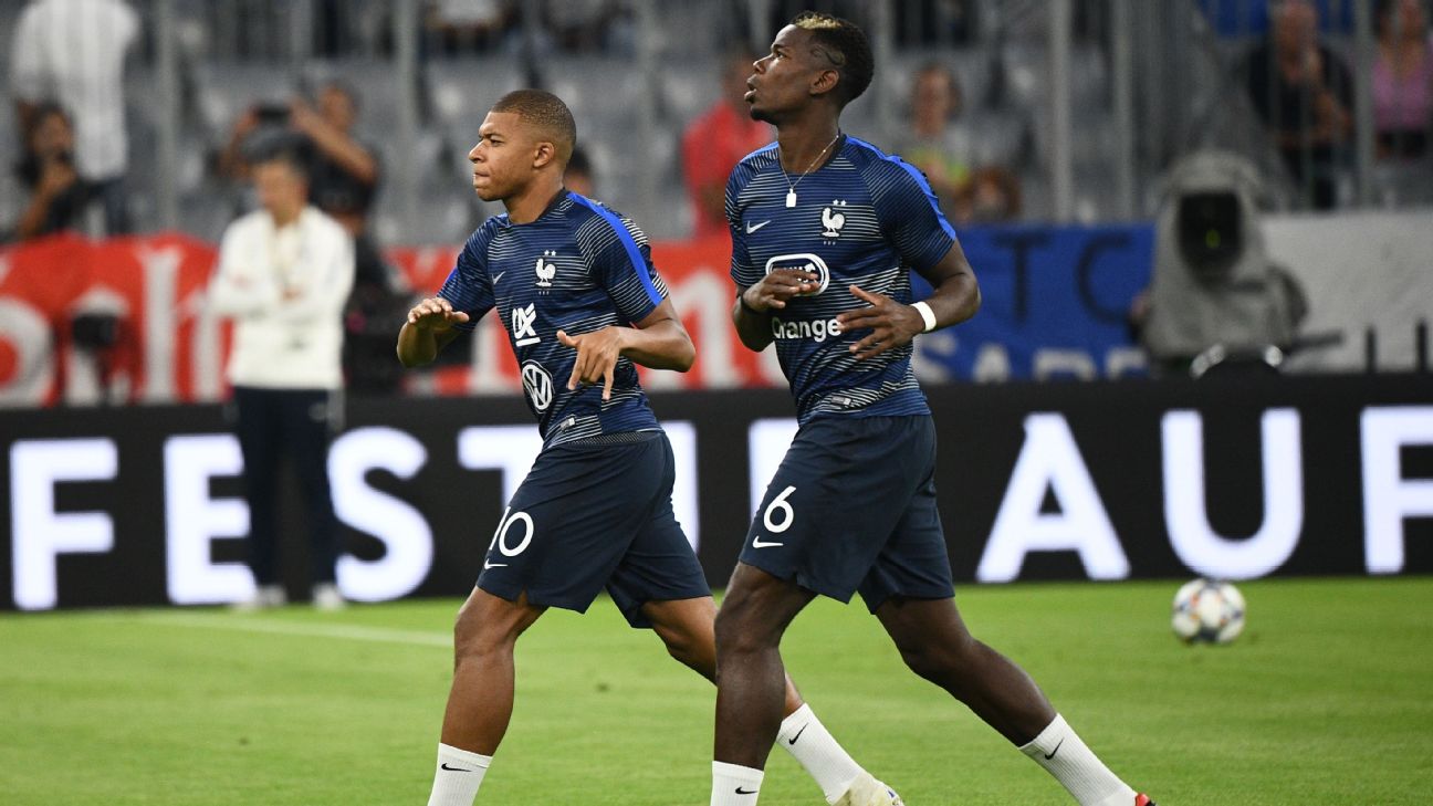 Mbappe brushes off Pogba 'magic spell' rumours