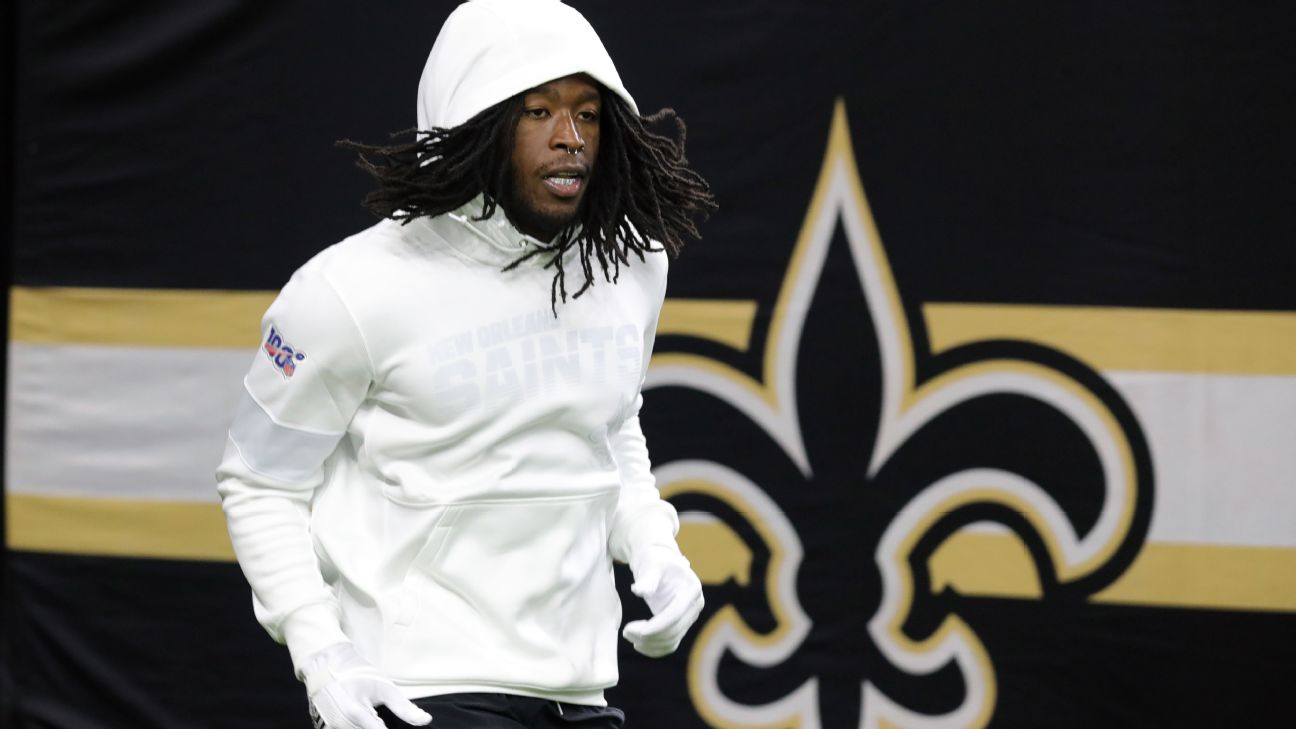Saints' Alvin Kamara absent from camp, reportedly wants new deal ahead of  the 2020 NFL season, NFL News, Rankings and Statistics