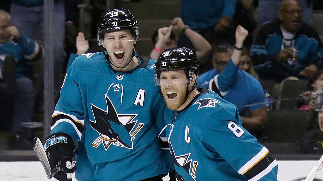 Stanley Cup 2019: San Jose Sharks captain Joe Pavelski ruled out for Game 1  