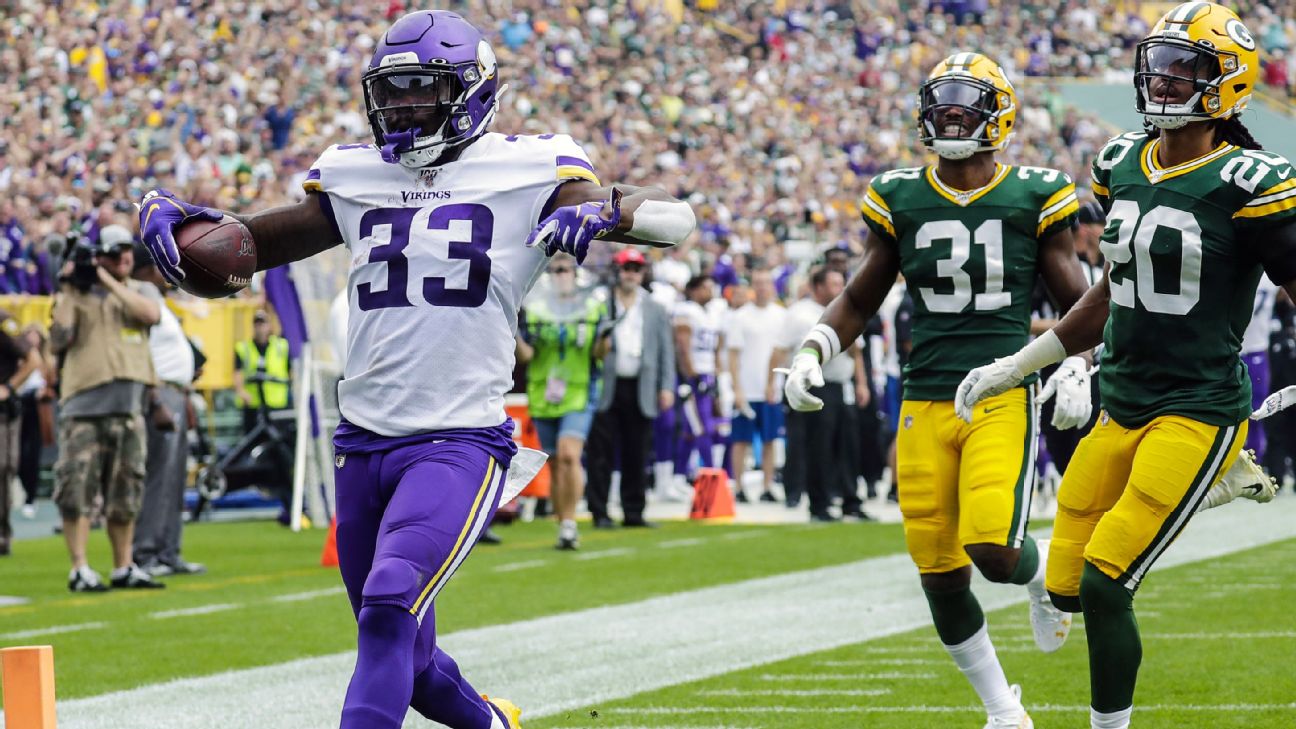 Packers list two questionable to play vs. Vikings