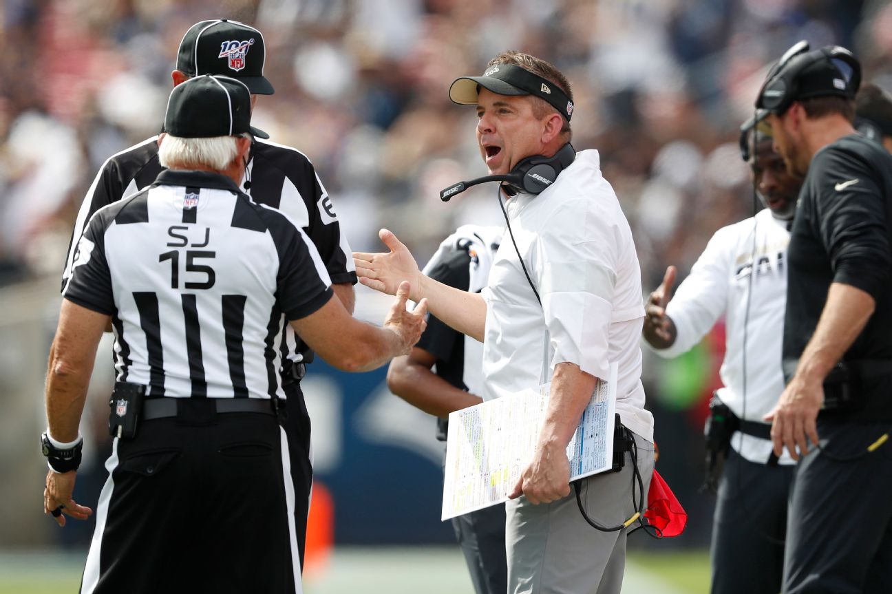 NFL world reacts to blown interference call during Rams-Saints game - ESPN  - New Orleans Saints Blog- ESPN