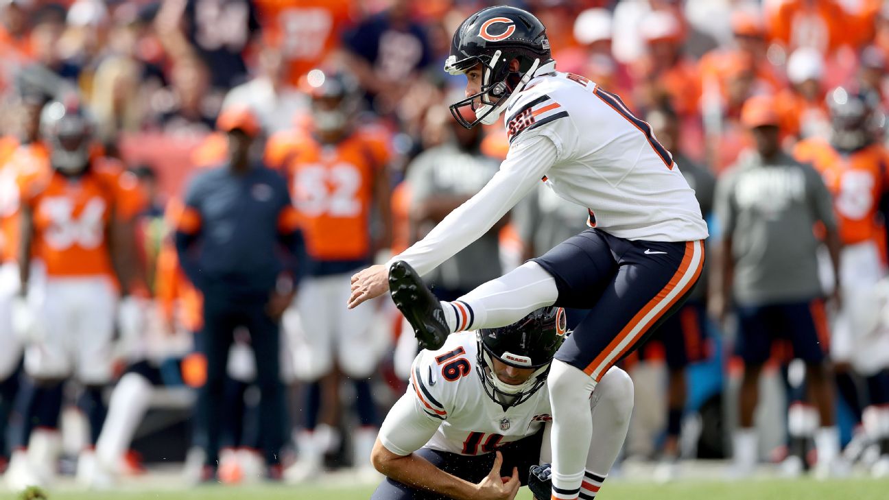 Bears Rally Around Eddy Dinero Pineiro The Kicker With Swag