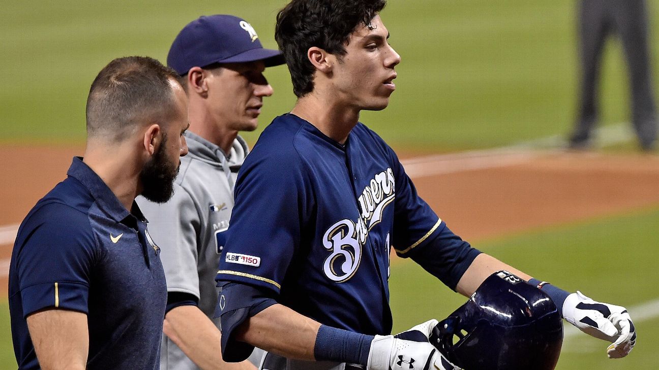 Christian Yelich Will Miss The Remainder Of The Season After Fracturing His  Knee