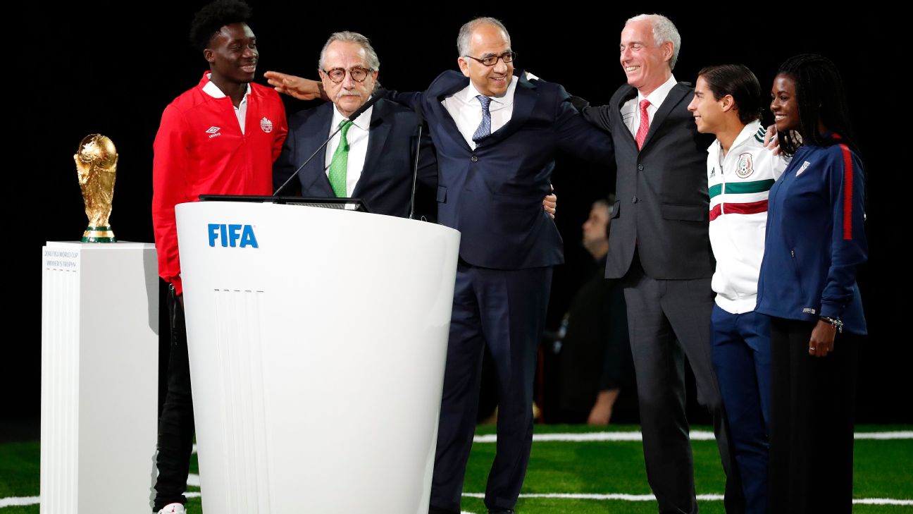 USA, Canada and Mexico selected to host 2026 FIFA World Cup - SoccerWire