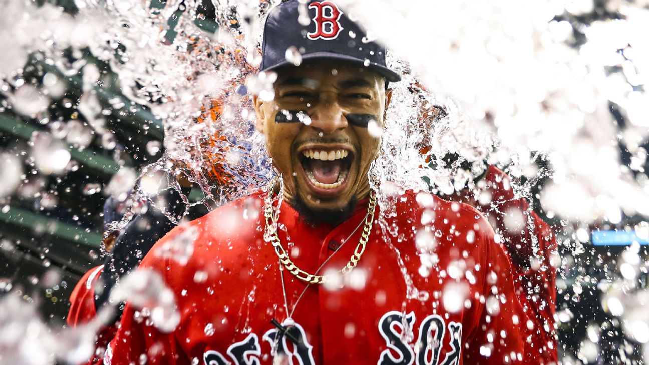 Mookie Betts: Boston Red Sox OF won MVP, World Series, became a dad