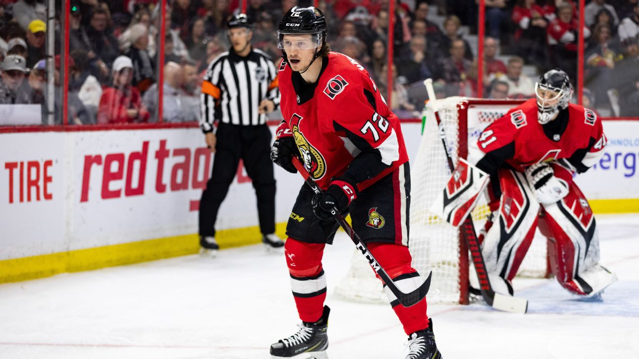 Sens' Chabot out 4-6 weeks with broken hand
