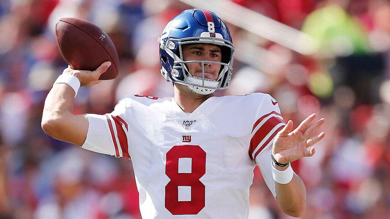 Daniel Jones: Embracing 'euphoria and disaster' of being NY Giants' QB