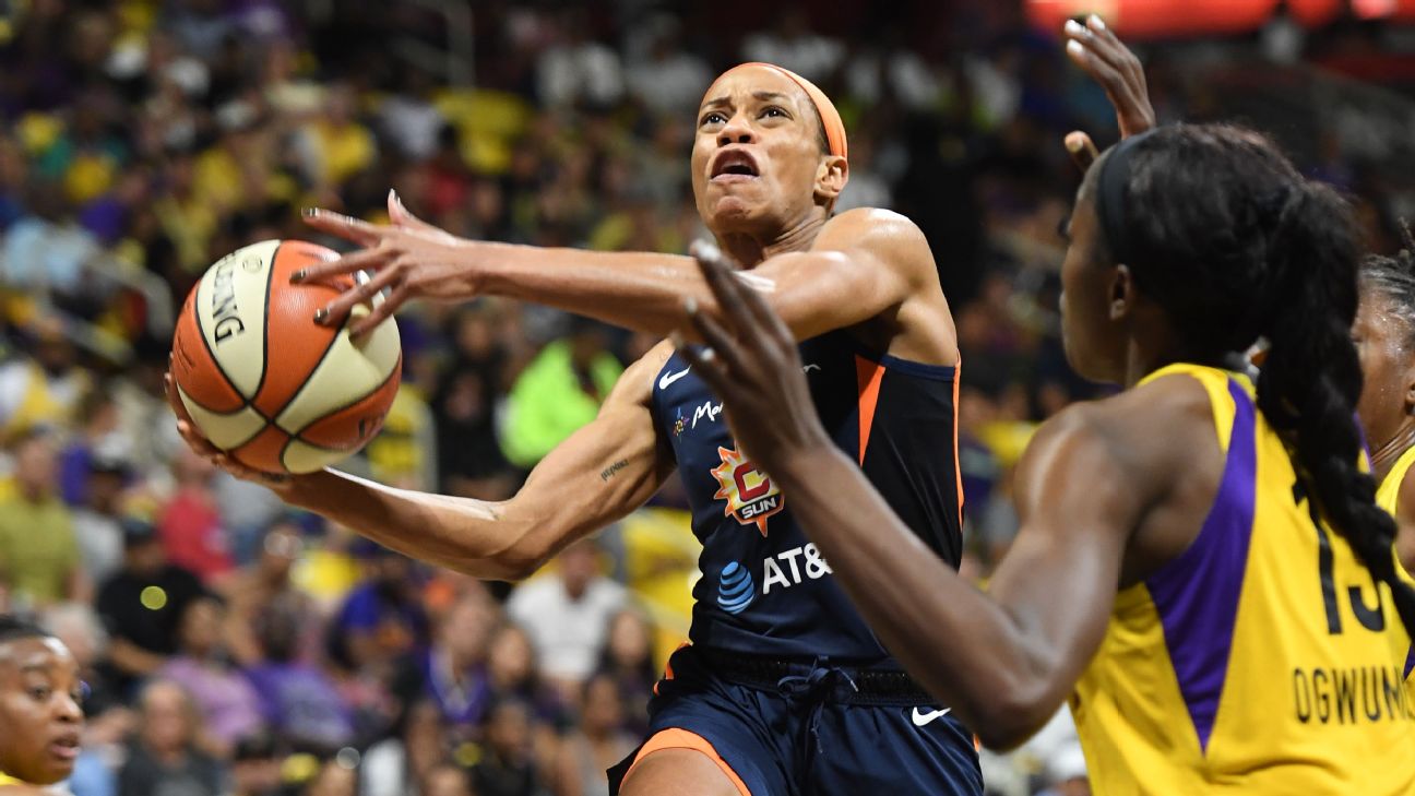 Connecticut Sun roll past Los Angeles Sparks, advance to WNBA