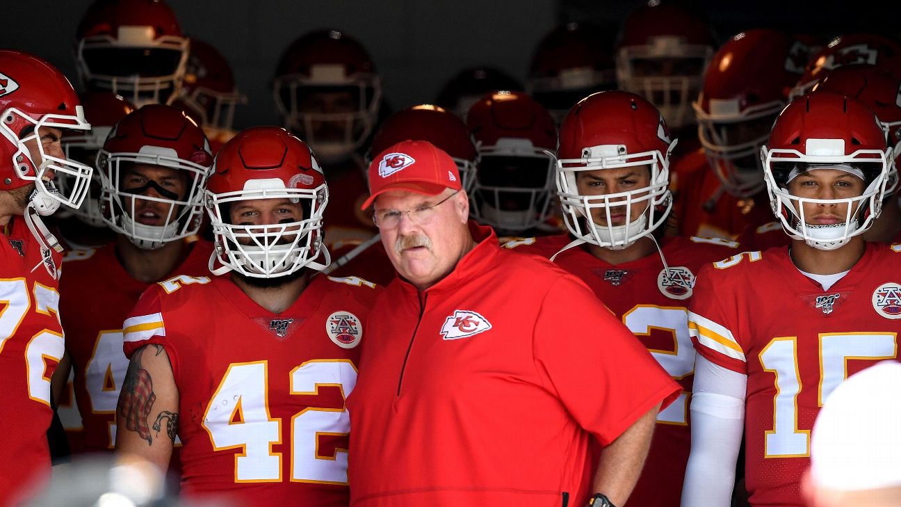 The larger-than-life tales of Andy Reid, as told by Mahomes, Favre, other  NFL stars