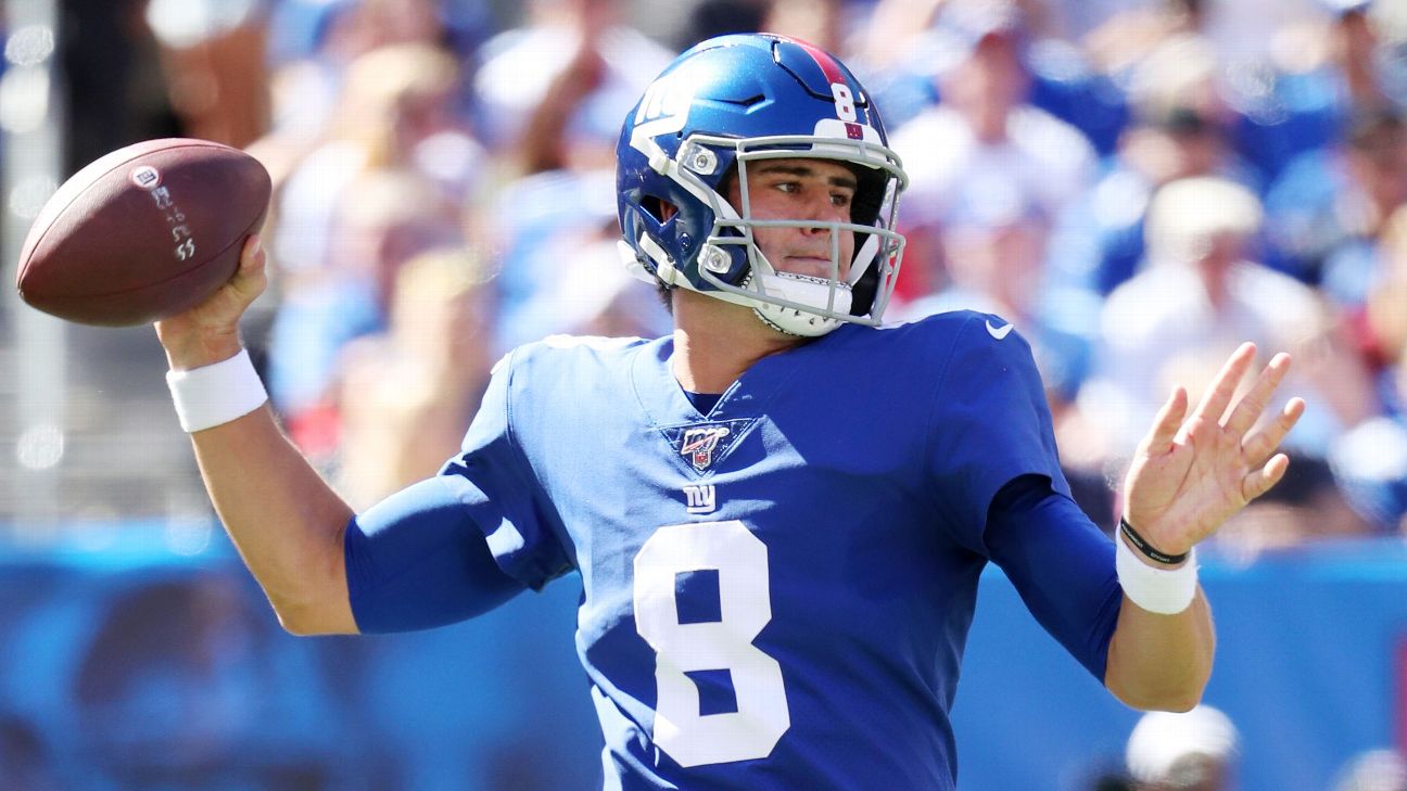 NY Giants defeat Redskins, 24-3, for Daniel Jones' first start at home