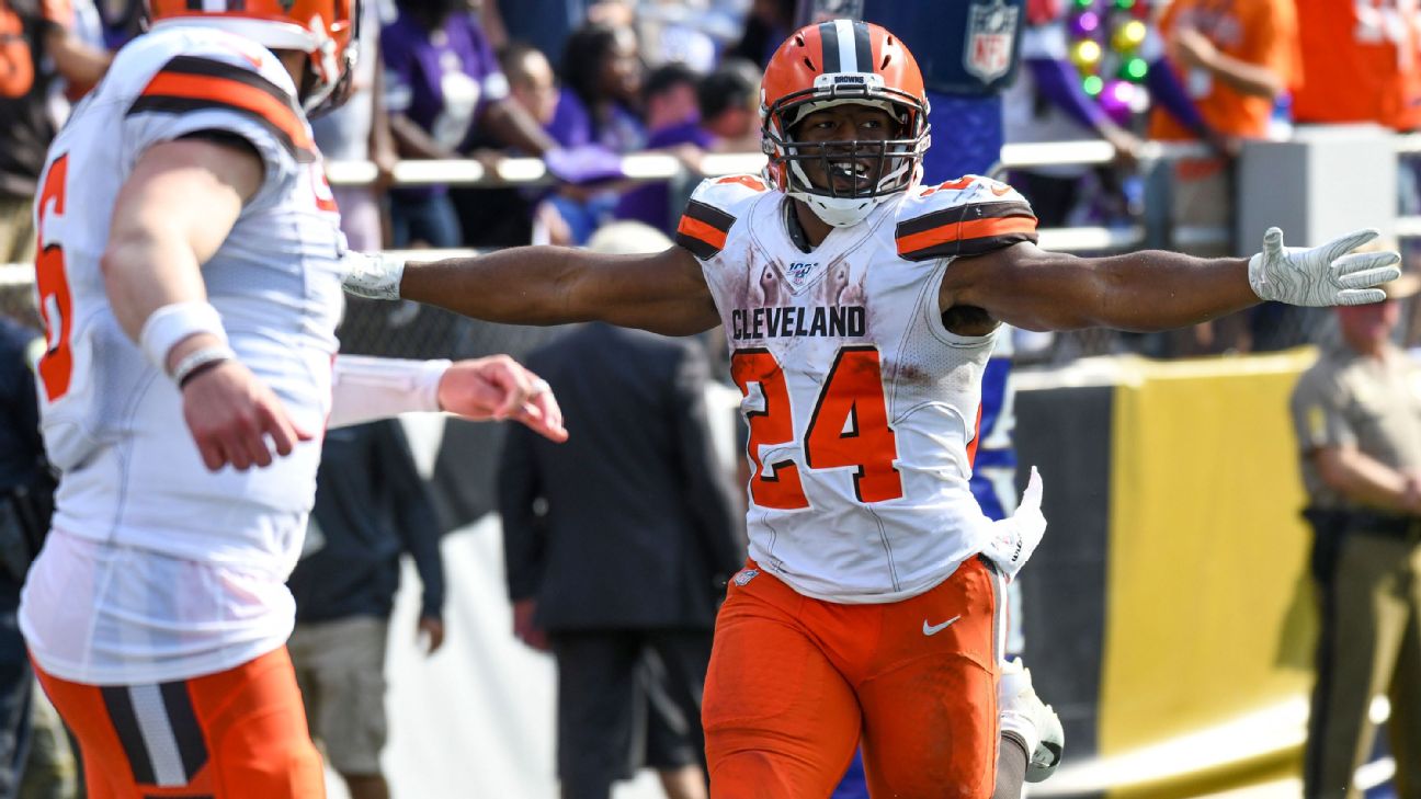 ESPN Cleveland on X: Chubb is tired of watching. When can we see the # Browns in the bowl?  / X