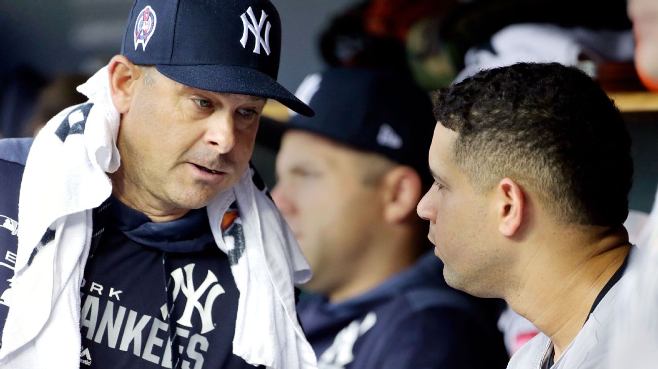 Yankees bench slumping Gary Sanchez for playoff opener against