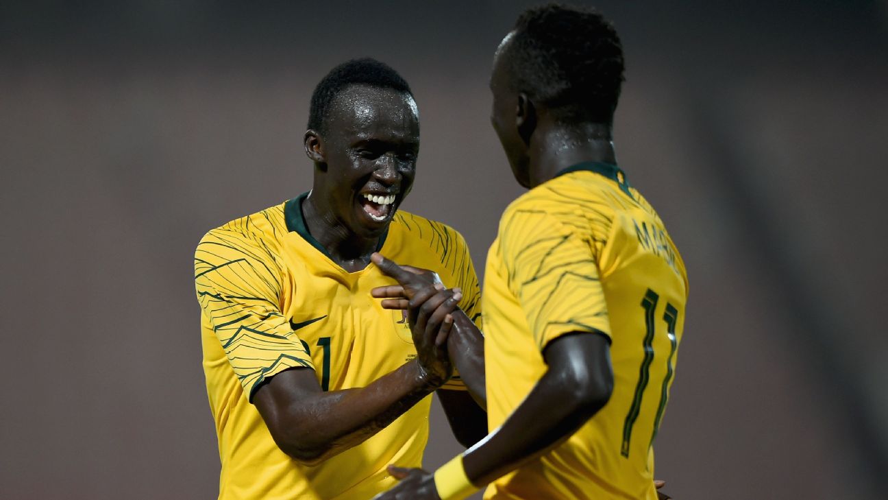 Thomas Deng and Awer Mabil