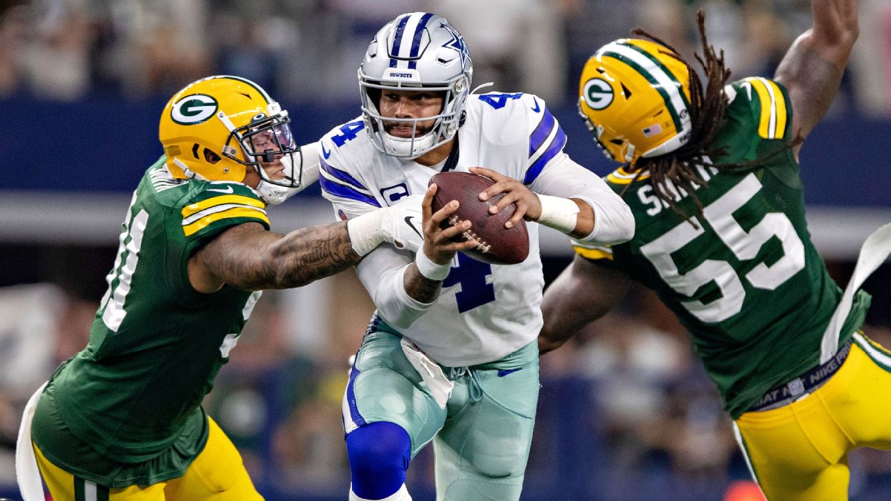 Packers 34-24 Cowboys (Oct 6, 2019) Final Score - ESPN