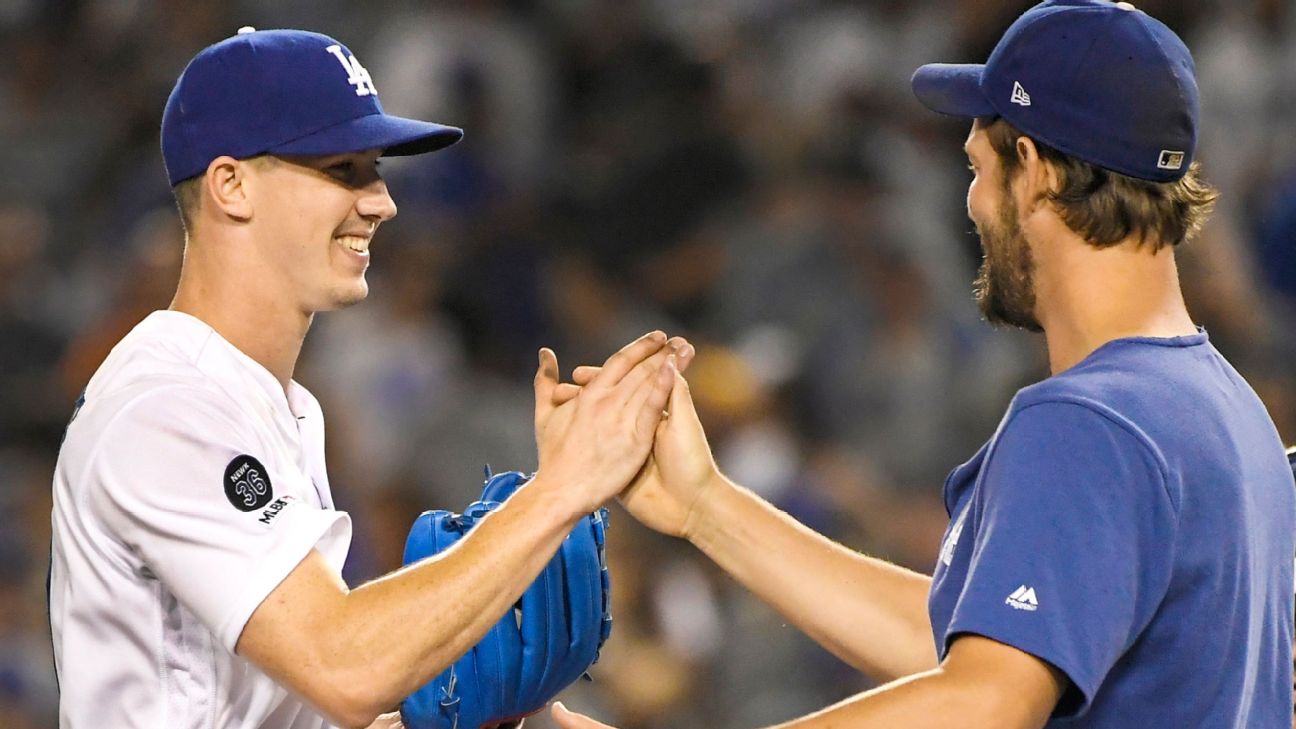 They challenge each other' -- Walker Buehler and Clayton Kershaw look to  pitch Dodgers into NLCS - ESPN