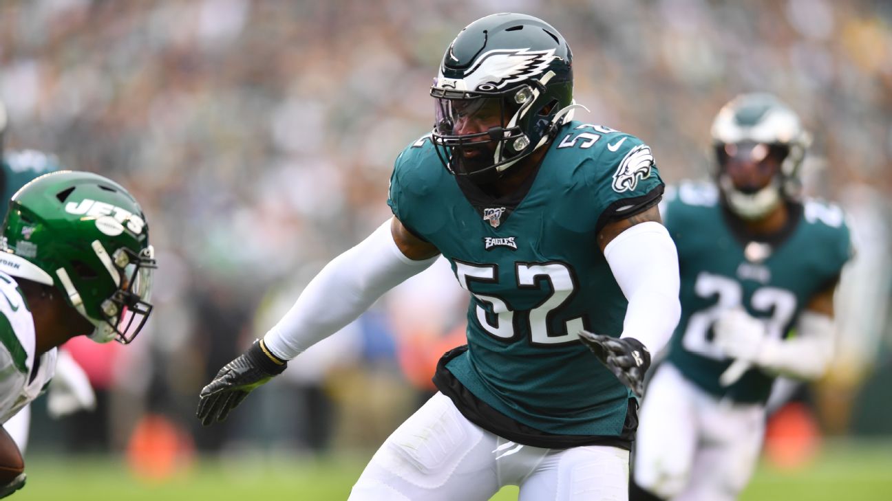 Eagles release veteran linebacker Zach Brown - 6abc Philadelphia