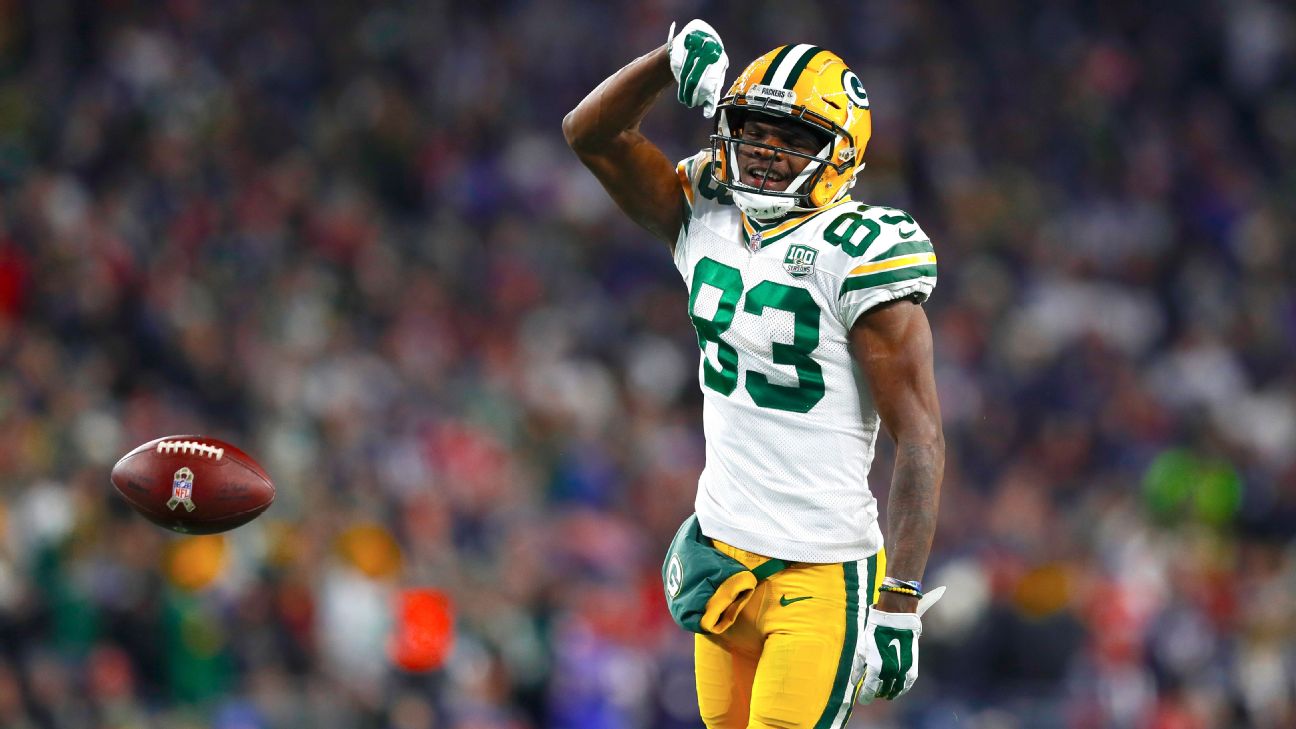 For Marquez Valdes-Scantling, Family Night shows just how far he's come in  past year with Packers