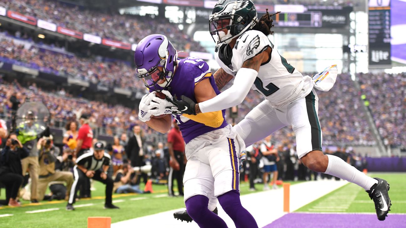 Jalen Hurts, Eagles host Kirk Cousins, Vikings in prime time again in their  home opener - The San Diego Union-Tribune