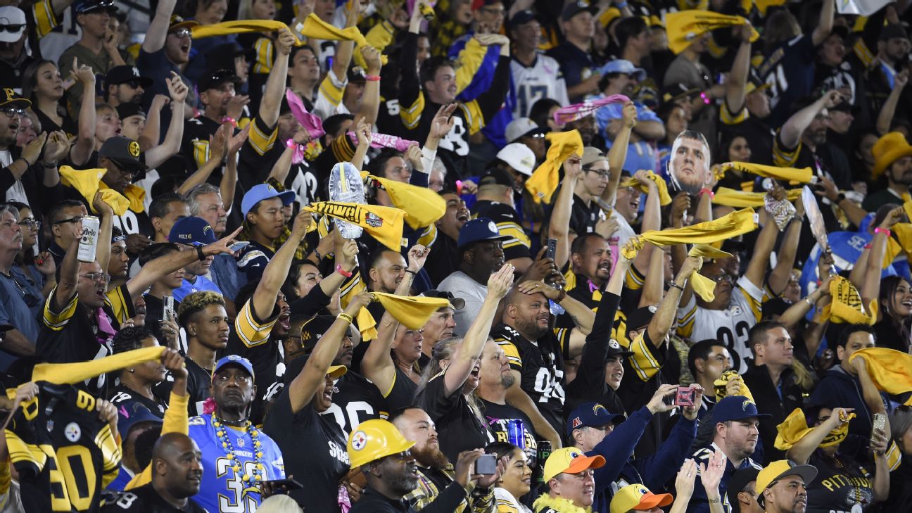 Steelers Fans Completely Took Over Chargers Stadium For Sunday