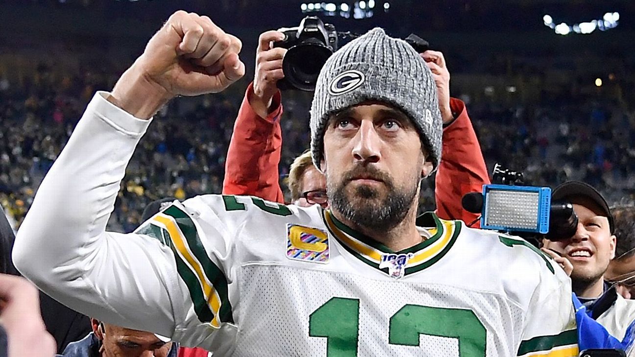 Aaron Rodgers Refusing To Swap Jerseys With Lions WR Jameson