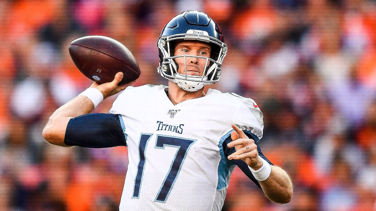 Marcus Mariota benched during Tennessee Titans' loss to the Denver Broncos:  Recap, score, stats and more 