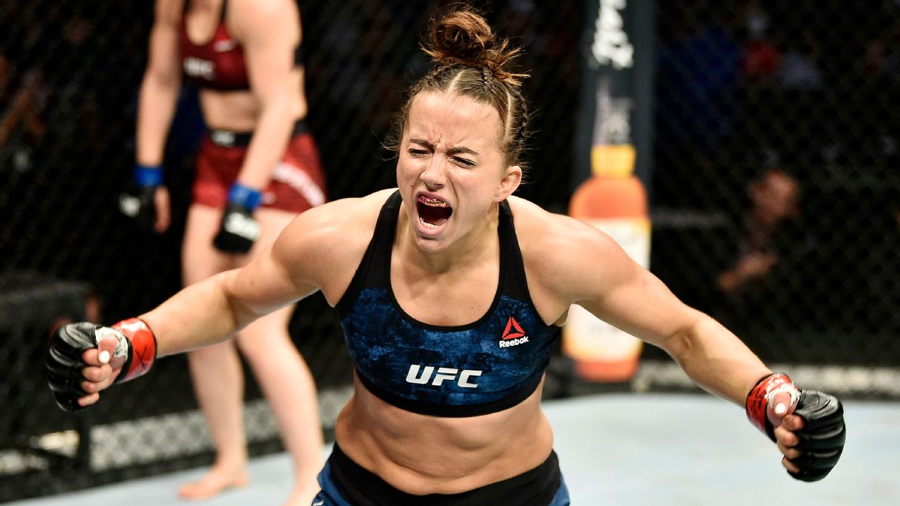 Maycee Barber suffered complete ACL tear in loss at UFC 246