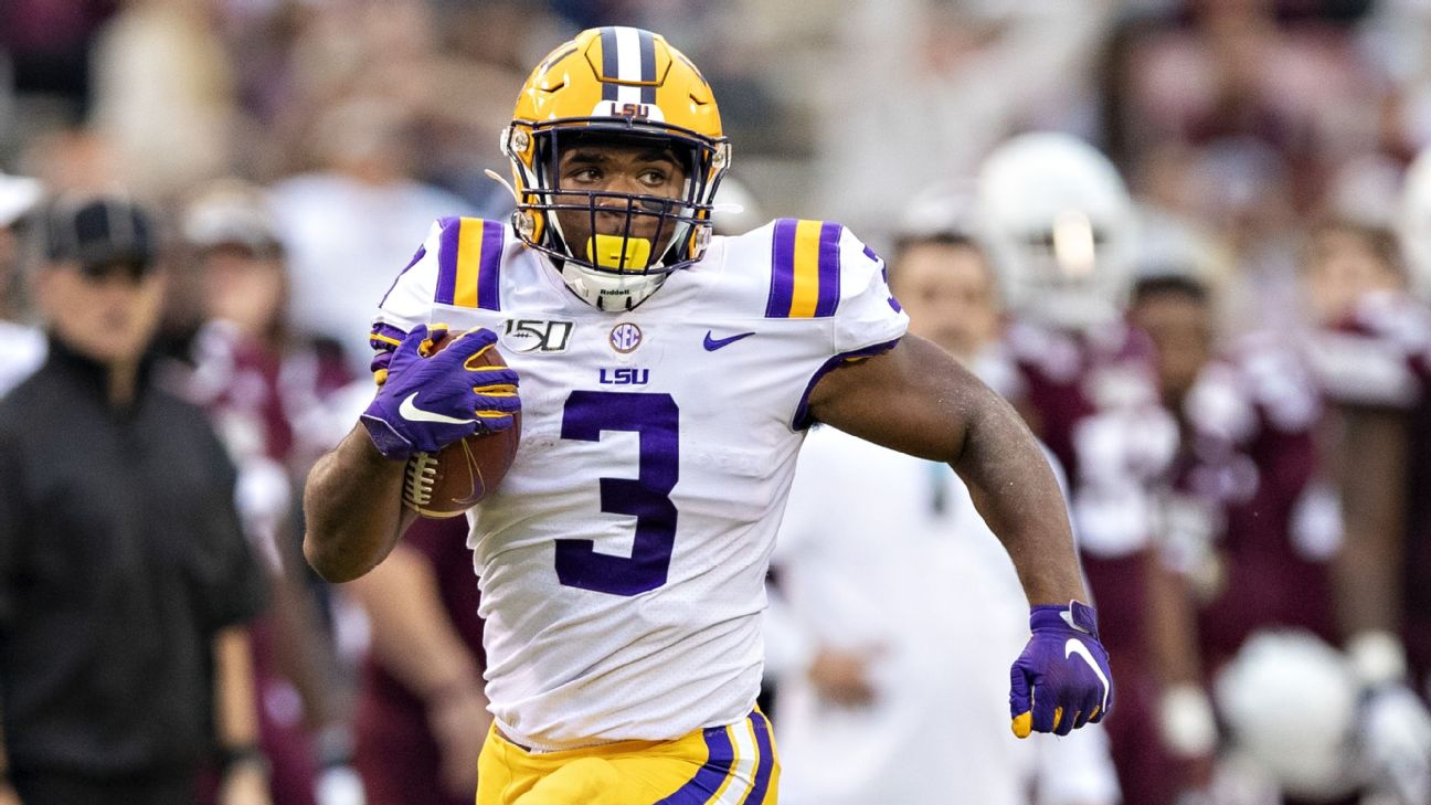 PFF College on X: The San Francisco 49ers pick LSU RB Tyrion