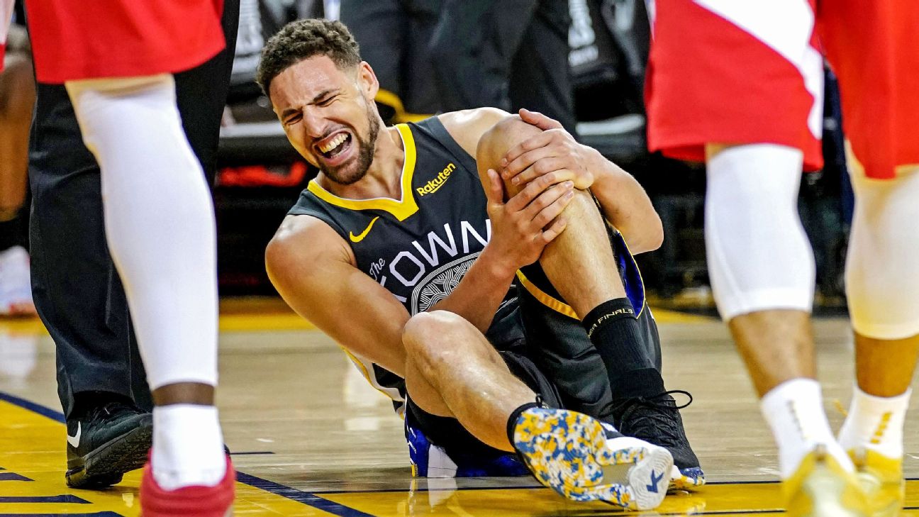 Warriors confirm Klay Thompson will miss the rest of the season to continue  rehabbing from torn ACL 