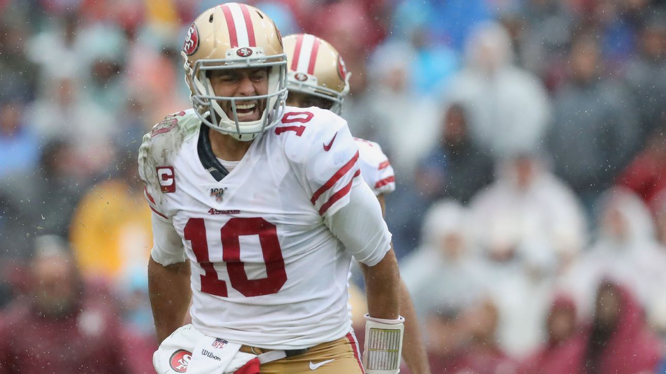 Has Jimmy Garoppolo played his last game with the 49ers? - ESPN - San  Francisco 49ers Blog- ESPN