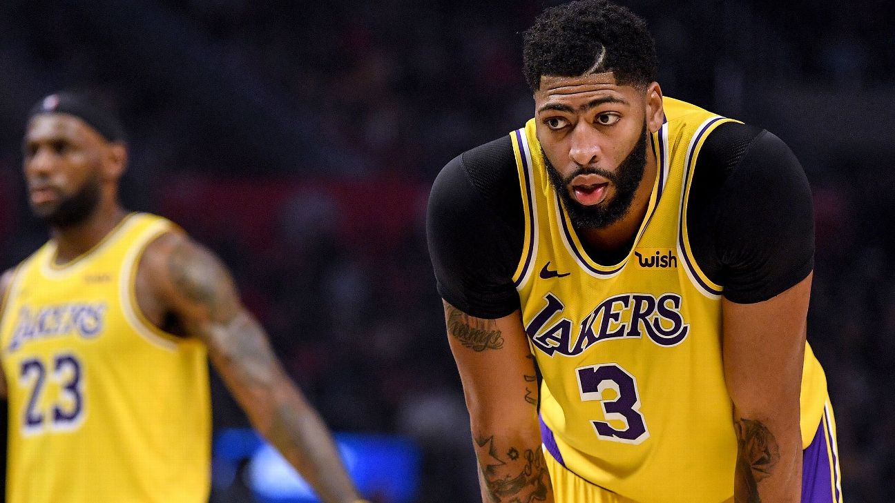 It's only one game, but  the Lakers really need AD to hit jumpers