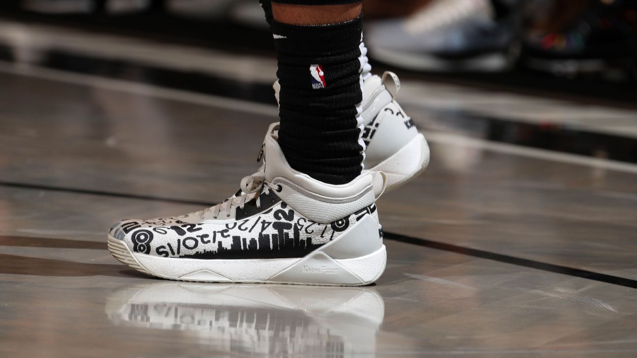 How Spencer Dinwiddie created his own footwear path - ABC7 New York