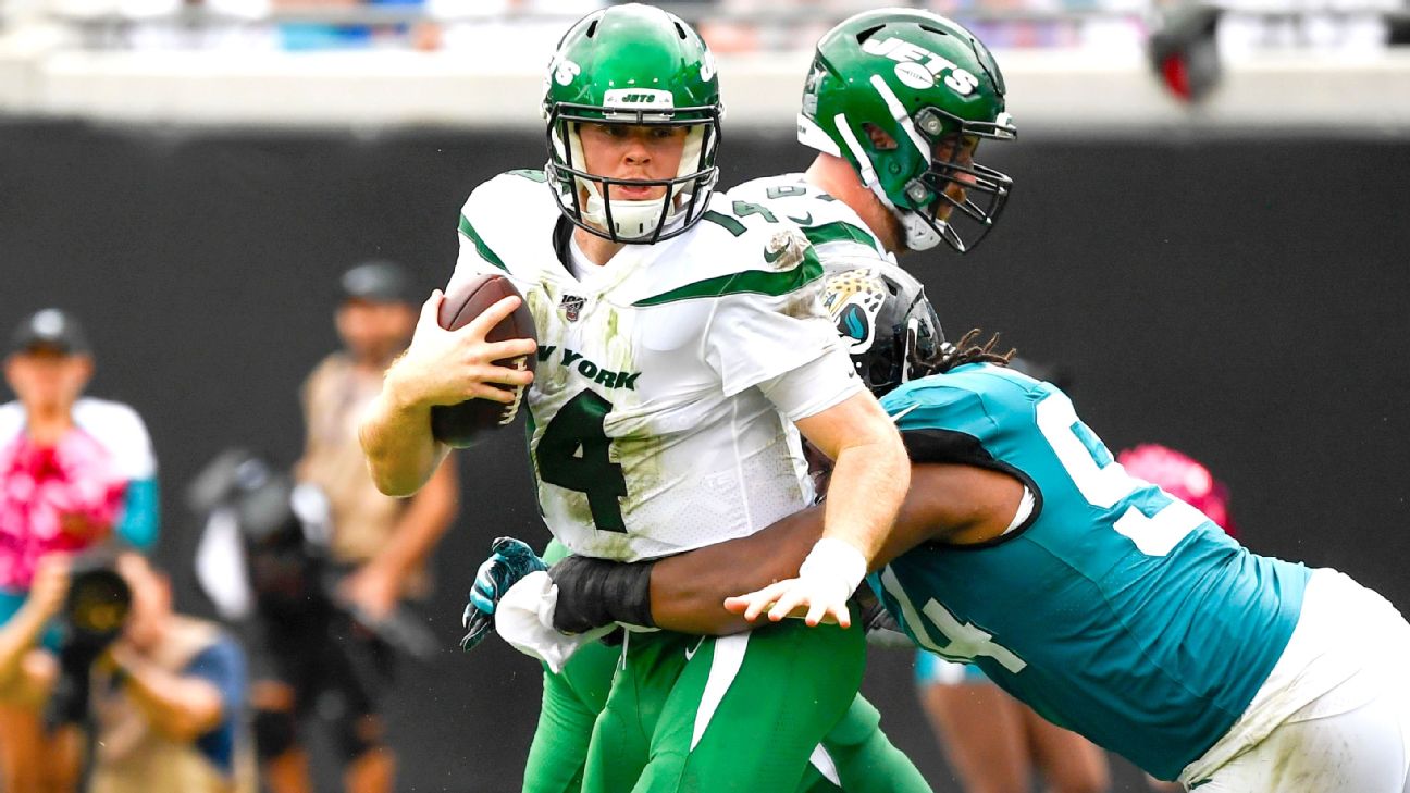 Jets QB Sam Darnold sees 'game-wreckers' in Chiefs defense