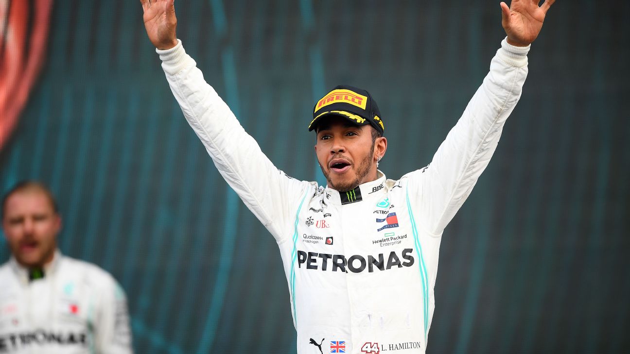 Lewis Hamilton congratulates triumphant Tom Brady after Super Bowl win