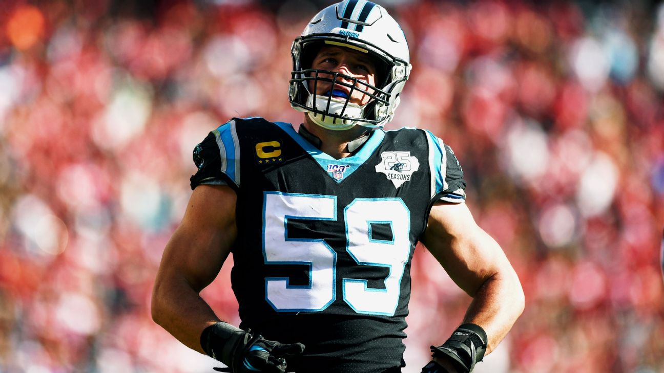 Luke Kuechly on his desire to stay connected to football and the decision  to retire