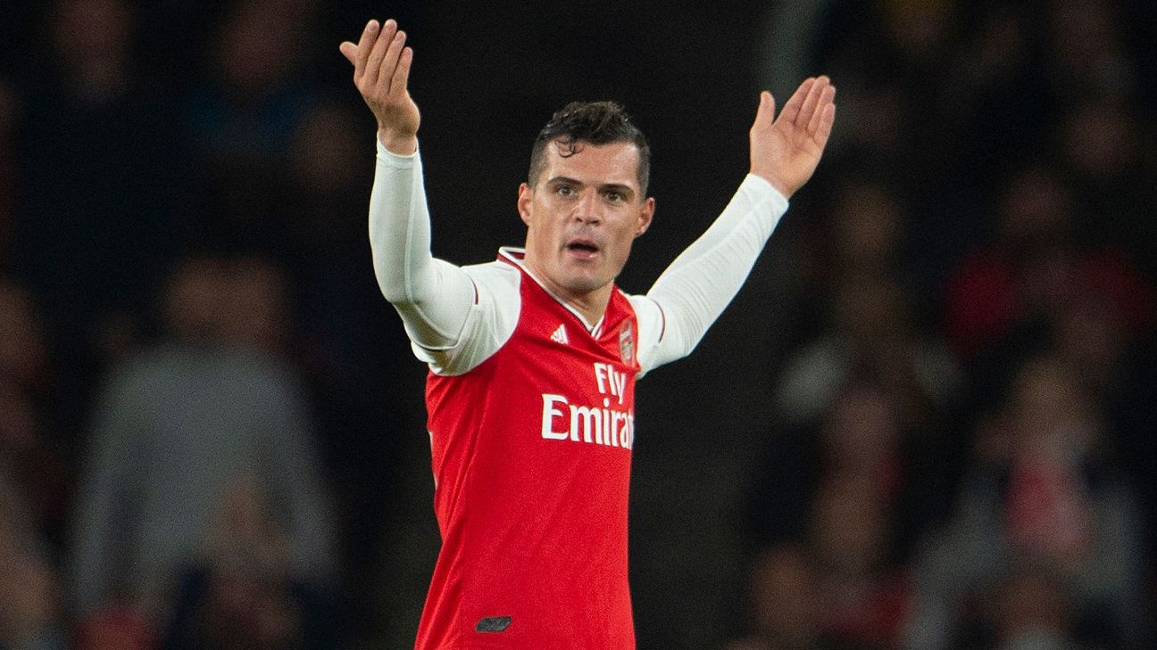 Xhaka: I nearly quit Arsenal over 'pure hate'