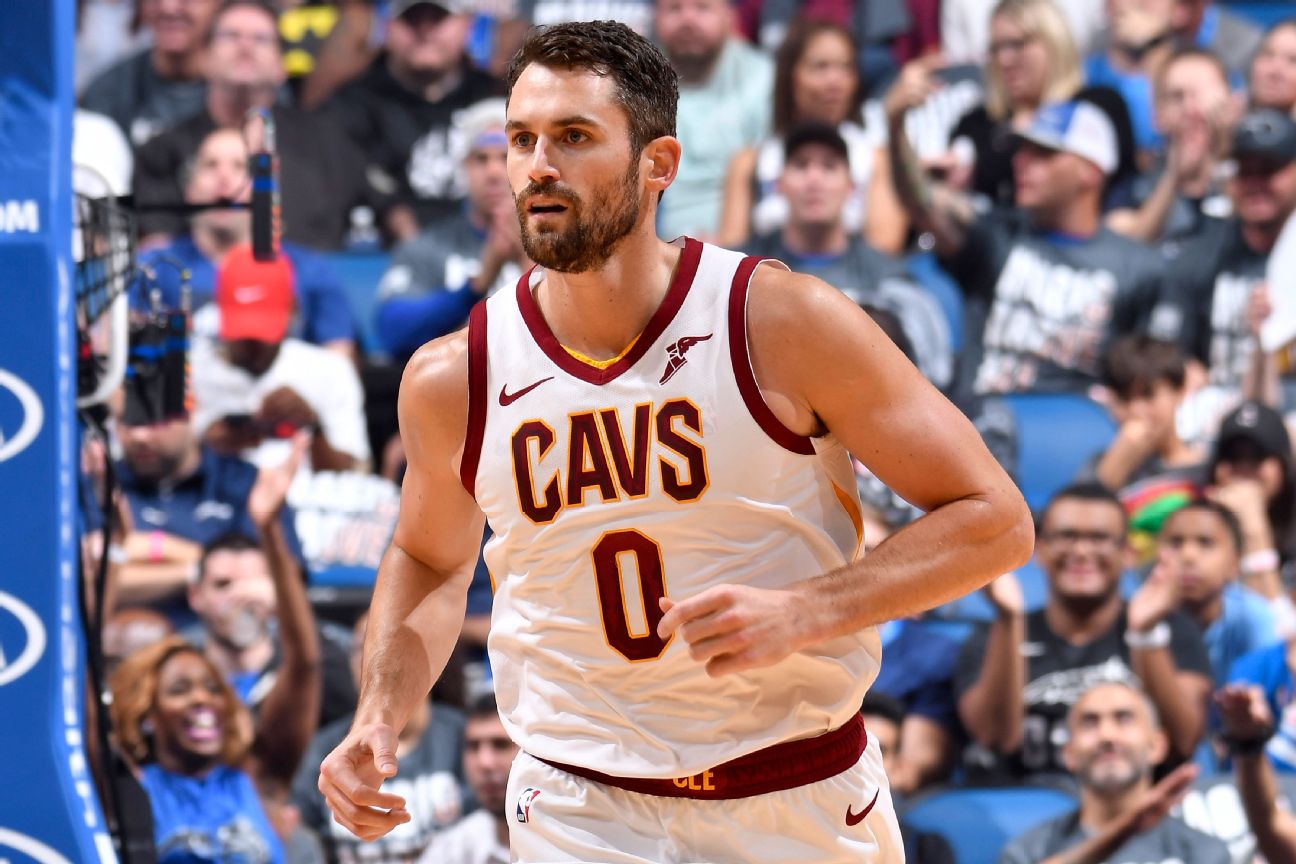 Cavs' Love (calf) returns after missing opener