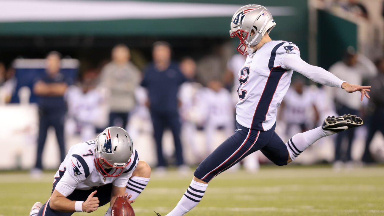 Patriots reportedly trading kicker Nick Folk to Titans - CBS Boston