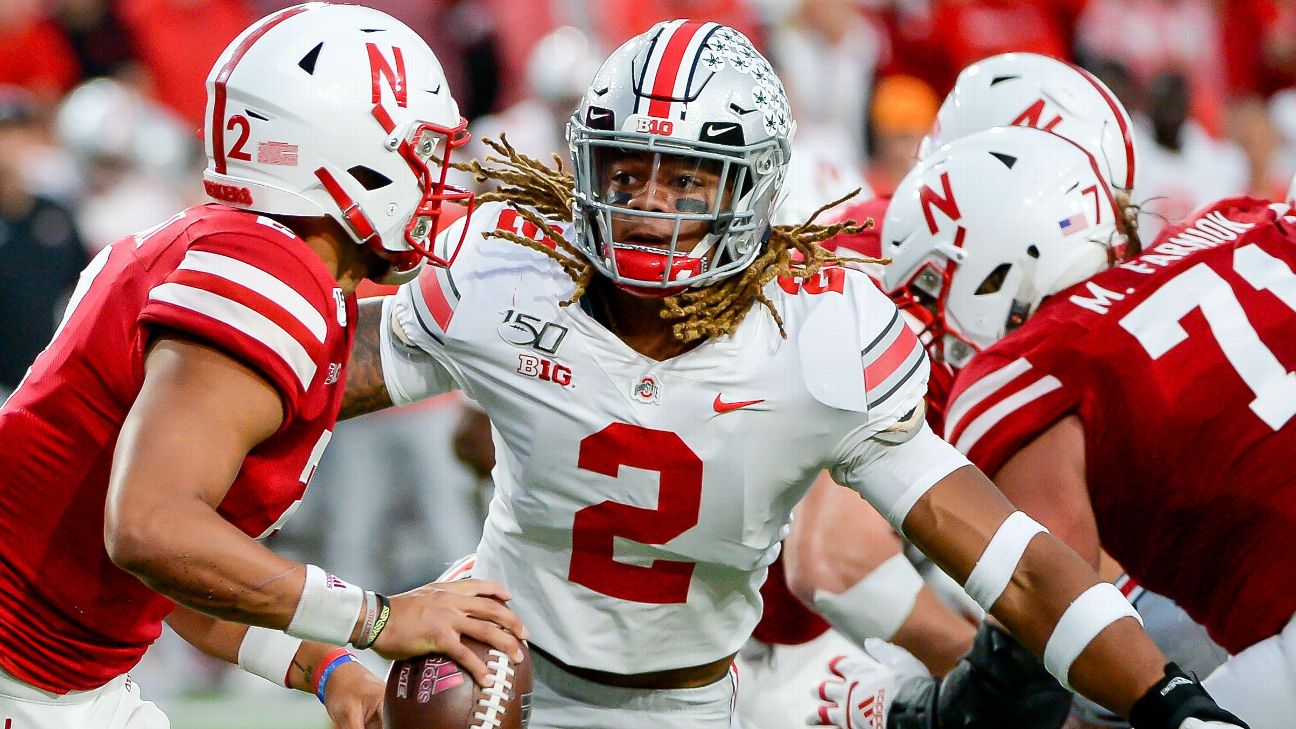 Chase Young: Ohio State Buckeyes star out due to 'possible NCAA issue'