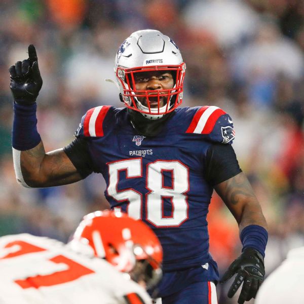 Together again: LB Collins joins Pats for 4th stint